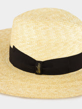 Borsalino Panama Wide Brim Hat Brown