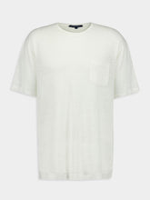 Frescobol Carioca Carmo Linen Jersey White T-Shirt