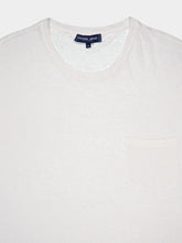 Frescobol Carioca Carmo Linen Jersey White T-Shirt