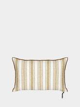 Maison de Vacances Rectangular Cyclades Embroidered Canvas Cushion