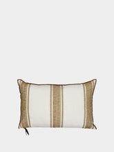 Maison de Vacances Vice Versa Embroidered Canvas Cyclades Cushion