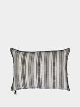 Maison de Vacances Black Striped Cyclades Cushion