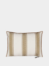 Maison de Vacances Vice Versa Embroidered Canvas Cyclades Cushion