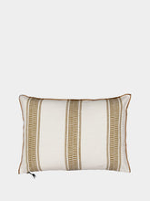 Maison de Vacances Vice Versa Embroidered Canvas Cyclades Cushion