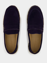 Frescobol Carioca Marcelo Navy Suede Loafers