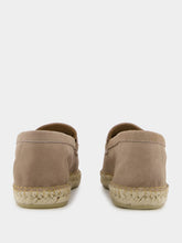 Frescobol Carioca Marcelo Beige Suede Espadrille Loafers