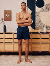 Frescobol Carioca Navy Rio Tailored Swim Shorts