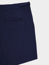 Frescobol Carioca Navy Rio Tailored Swim Shorts