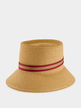 Borsalino Golden Beatrice Rollable Braided Papier Hat