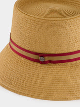 Borsalino Golden Beatrice Rollable Braided Papier Hat
