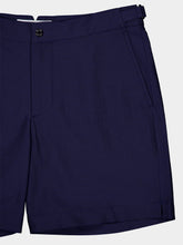 Frescobol Carioca Navy Tailored Swim Shorts