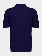 Frescobol Carioca Dusk Chain Stitch Knit Polo
