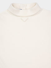 Prada White Wool Mini Dress