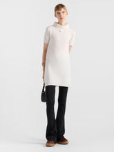 Prada White Wool Mini Dress