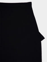 Rabanne Black Pleated Mini Skirt