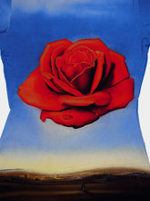 Rabanne Dali Rose Print Top