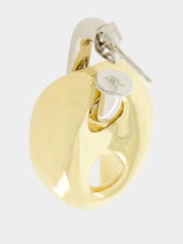 Rabanne Eight Chunky Gold and Silver Earrings