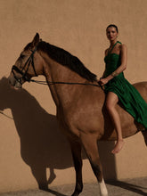 Zimmermann Daylight Knot Midi Dress in Emerald