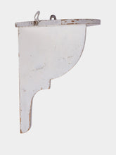 All Origine Vintage White Wooden Wall Shelf
