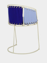Honoré Ocean Blue Outdoor Chair with Canvas