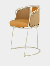 Honoré Toast Orange Outdoor Chair with Canvas