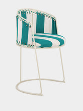 Honoré Green Palmer Striped Chair