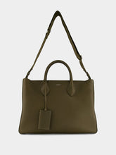 Ferragamo Olive Green Large Tote Bag