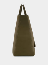 Ferragamo Olive Green Large Tote Bag