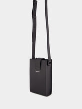 Ferragamo Gancini-buckle Black Leather Crossbody Bag