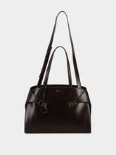 Hug Tote Bag in Brown Leather