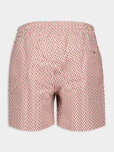 Frescobol Carioca Copacabana Herringbone Classic Swim Shorts