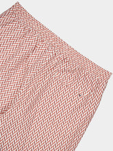 Frescobol Carioca Copacabana Herringbone Classic Swim Shorts