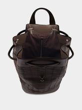 Ferragamo Black Sailor Leather Backpack