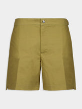 Frescobol Carioca Spniach Copacabana Tailored Swim Shorts