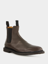 Brown Leather Chelsea Boots