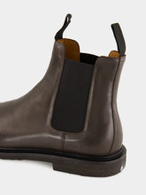 Common Projects Brown Leather Chelsea Boots