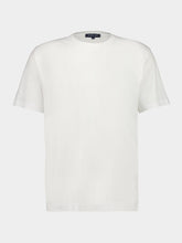 Frescobol Carioca White Dinis Cotton-Linen T-Shirt