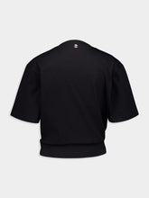 Rabanne Black T-Shirt With Piercing