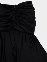Rabanne Black Draped Maxi Skirt