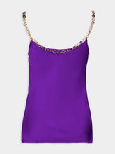 Rabanne Chain Straps Violet Top