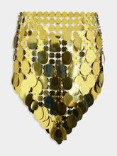 Rabanne Golden Sparkle Assembly Skirt