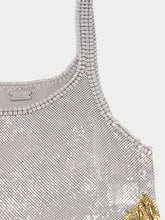 Rabanne Asymmetrical Chainmail Top with Metallic Fringes