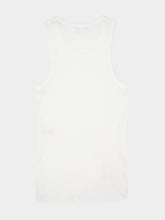 Rabanne White Tank Top with Waist Piercing Detail