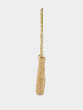 Rabanne Natural Raffia 1969 Wave Bag