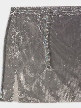 Rabanne Silver Mesh Mini Skirt