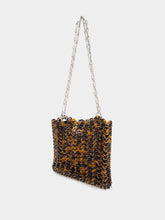 Rabanne Tortoise Brown Acetate Shoulder Bag