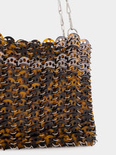 Rabanne Tortoise Brown Acetate Shoulder Bag