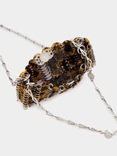 Rabanne Tortoise Brown 1969 Nano Tartaruga Bag