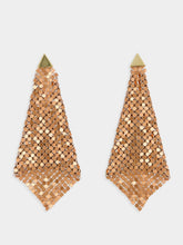 Rabanne Copper Chainmail Earrings