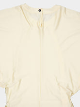 Rabanne Crème Anglaise Draped Blouse